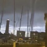 Nuovi VIDEO della tromba d'aria a Licata