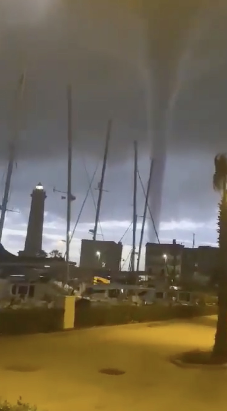 Nuovi VIDEO della tromba d’aria a Licata