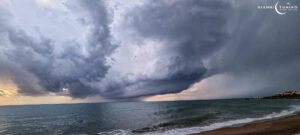 Maltempo, la grande nube temporalesca su Scoglitti