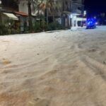 Maltempo: a Niscemi grandine distrugge campi carciofi