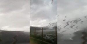 Ciclone a Comiso, il VIDEO dei tetti che volano