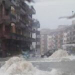 Ragusa, via Archimede come Venezia