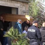 La mesta traslazione dal luogo in cui il ciclone ha ucciso l'imprenditore modicano