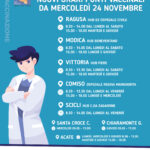 Il calendario in vigore da mercoledì 24 novembre