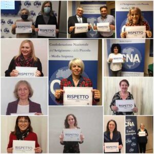 Violenza donne: campagna social della Cna