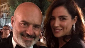 Luca Zingaretti festeggia Luisa Ranieri con una dedica d’amore