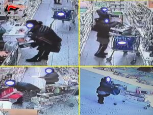 Ragusana ruba elettrodomestici al supermercato: bloccata