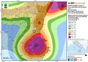 Terremoti:ancora scosse nel Catanese,piÃ¹ forte magnitudo 3