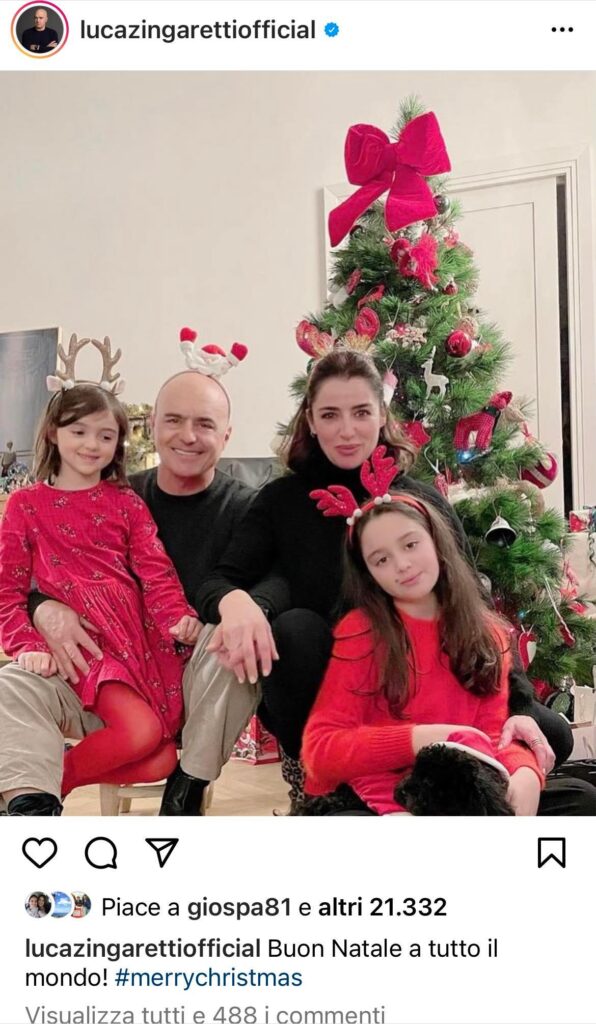 Natale 2021, gli auguri dei vip su Instagram