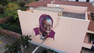 Arte: murales ricorda gelsominaie zona inquinata messinese