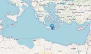 Terremoto a Creta, avvertito in Sicilia