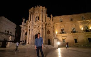Tv, Alberto Angela a Siracusa, con “Meraviglie, la penisola dei tesori”