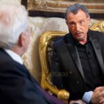 Un meme in Rete, con un fotomontaggio sul “voto” ad Amadeus per il Quirinale