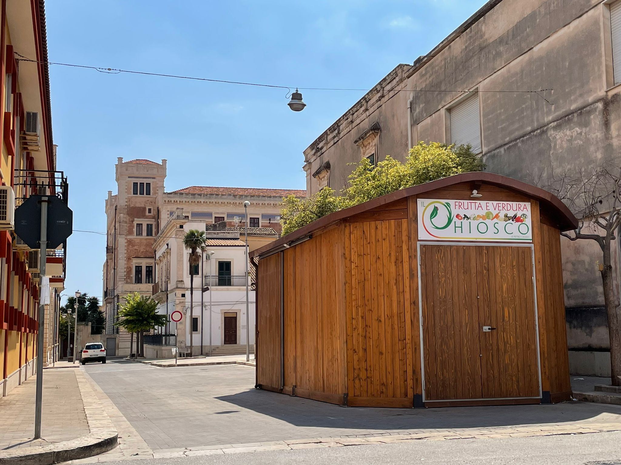 Il mio chiosco di frutta a Ispica