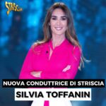 Silvia Toffanin con Ezio Greggio a Striscia la notizia