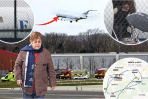 Elton John, paura in aereo: guasto al suo jet privato. FOTO. VIDEO
