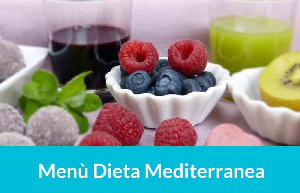 La dieta mediterranea: il men&ugrave; settimanale per dimagrire