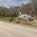 Auto ribaltata da due giorni sulla Pachino-Ispica VIDEO