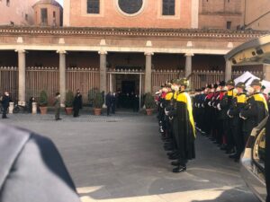 Celebrati i funerali dell'ex ministro Antonio Martino