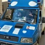 Volontari partiti con un carico di aiuti umanitari