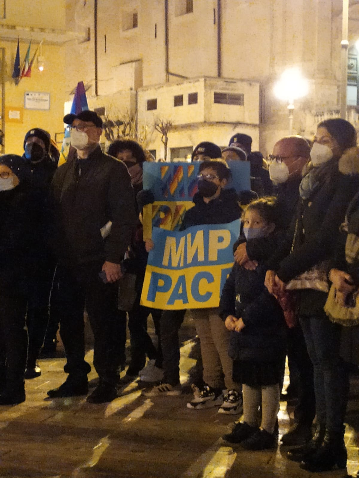 Ispica, notte di veglia per la pace in Ucraina VIDEO FOTO