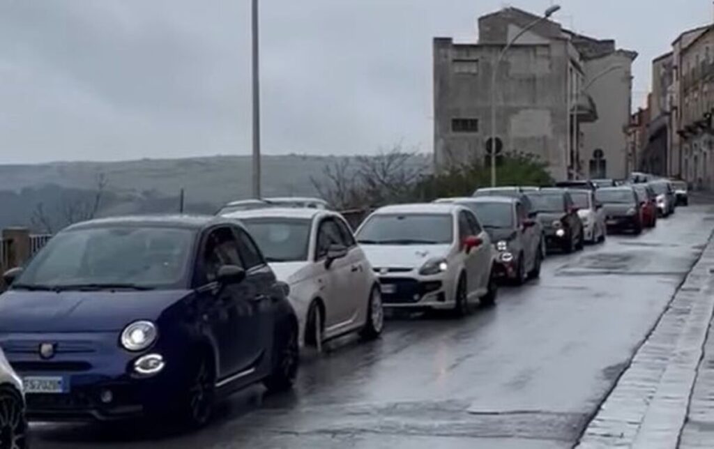 Abarthisti a Ragusa VIDEO