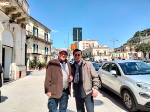 Tony Sperandeo a Modica per le riprese del film “Sogno d’Amare” FOTO VIDEO