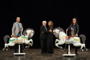 Paola Gassman e Ugo Pagliai in Teatro a Modica
