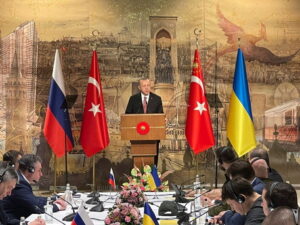 Ucraina: Erdogan, 'nostro obiettivo incontro Putin-Zelensky'