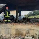 Le foto della fabbrica di giochi d'artificio esplosa a Ispica