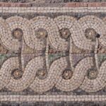 Villa romana a Segesta, il pavimento sembra il mondo impossibile di Escher