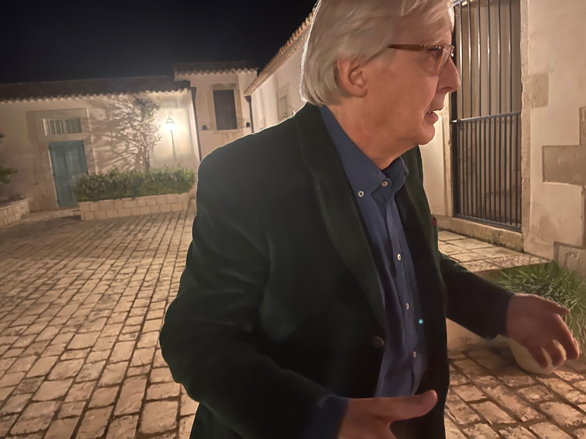 Vittorio Sgarbi a Chiaramonte Gulfi