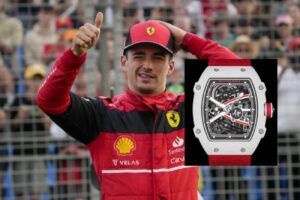 Leclerc scippato del suo orologio che vale 2 milioni di euro