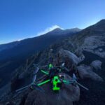 L'eruzione dell'Etna vista dal drone autocostruito