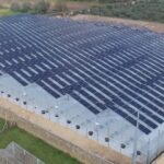 L'impianto agrivoltaico su serra della Energy srl a Comiso, in funzione da marzo