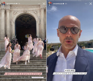 Enzo Miccio, il wedding planner dei vip a Palazzolo e Noto