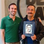 Nicola Savino nel ritratto di Claudio D'Angelo
