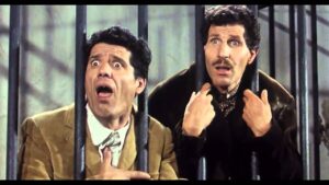 Franco Franchi e Ciccio Ingrassia sul set