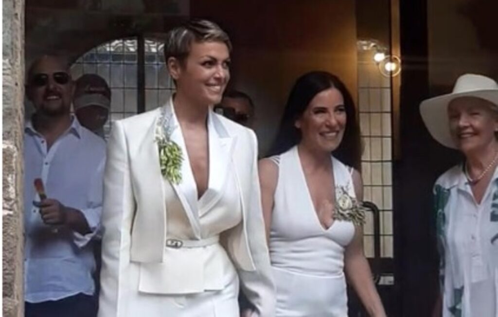 Il matrimonio a Montalcino per Paola Turci e Francesca Pascale