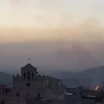 Incendio domato a Monterosso Almo VIDEO