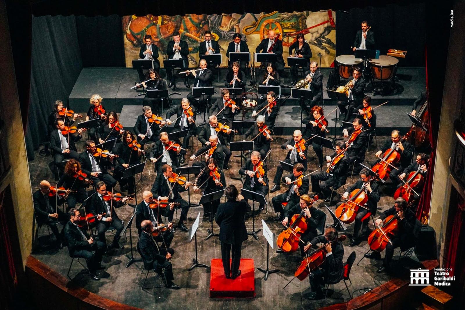 L'orchestra del Teatro Bellini di Catania a Modica