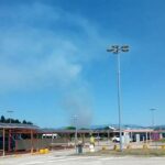 Incendio Carso: troppo fumo, chiuso Fincantieri Monfalcone
