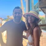Stefania Spampinato, di Grey's Anatomy, in vacanza nel mare di Noto