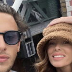 Alessia Marcuzzi  a Londra per la laurea di suo figlio Tommaso