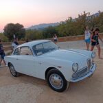 Un bellissima Giulietta coup&egrave; d'epoca nella Valle dei Templi