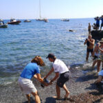 Liberata in mare dopo cure Caretta caretta a Marettimo