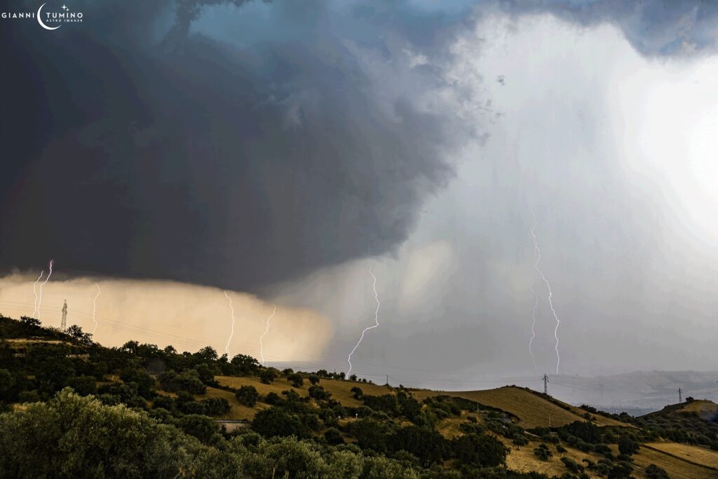 9 agosto, i fulmini a Palazzolo Acreide