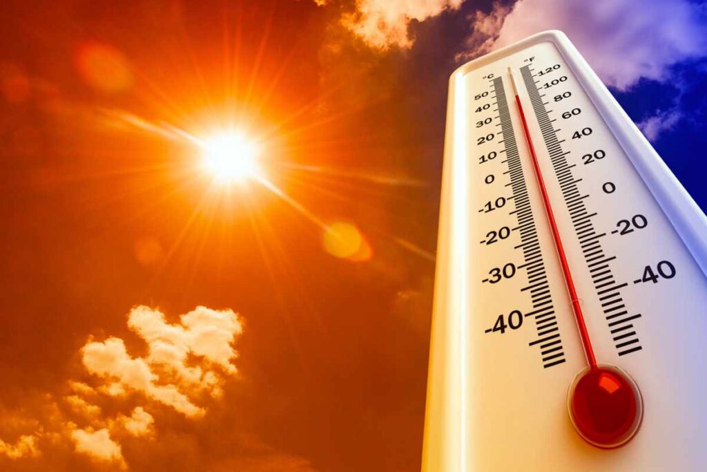 Caldo, gioved&igrave; 18 agosto a Catania previsti 41 gradi