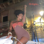 La modella internazionale Imaan Hammam da 1,4MLN di followers a  Siracusa