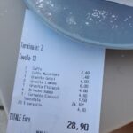 La nostra colazione con granita a Punta Secca